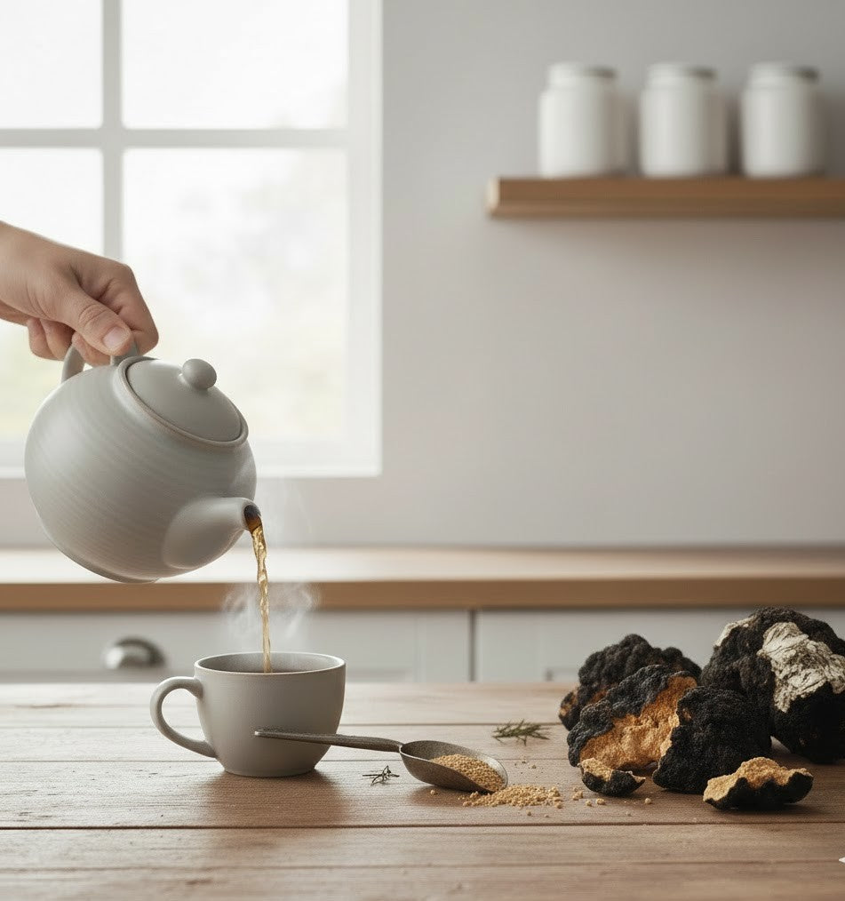 Chaga Mushroom Premium Dried | Inonotus Obliquus
