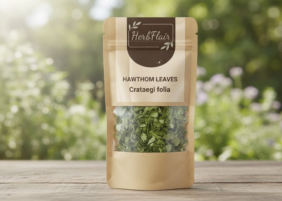 Hawthorn Leaves – Premium Dried | Crataegus monogyna
