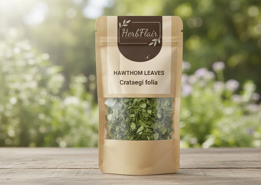 Hawthorn Leaves – Premium Dried | Crataegus monogyna