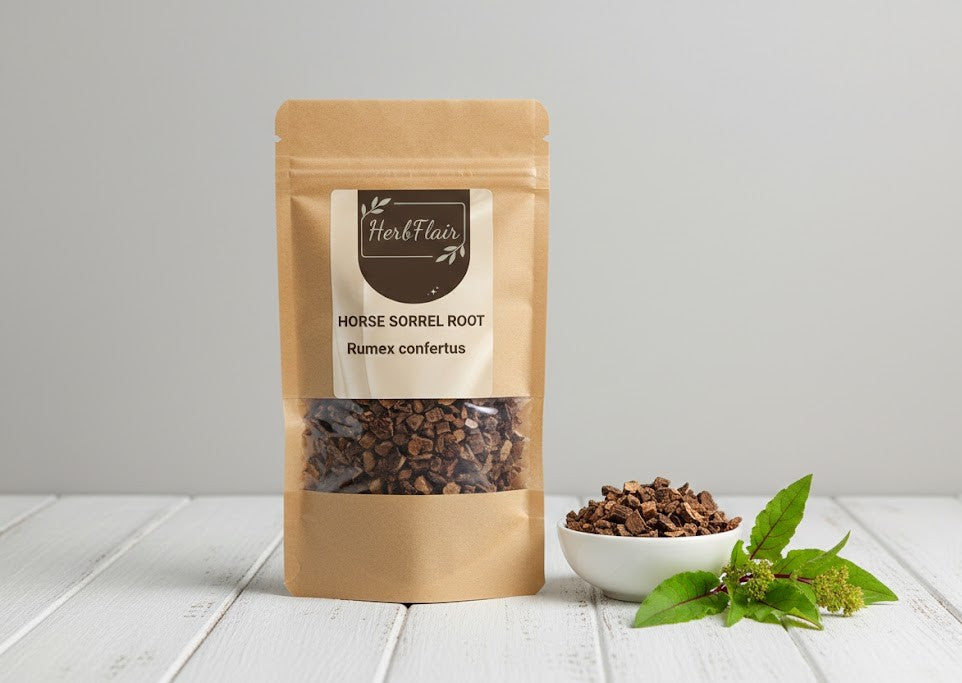 Horse Sorrel Root Premium Dried  |  Rumex Сonfertus