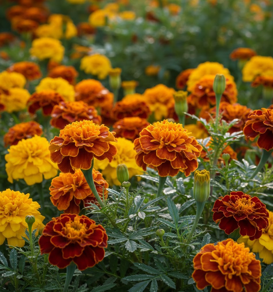 Marigold Flowers Premium Dried - Tagetes | Organic Botanical