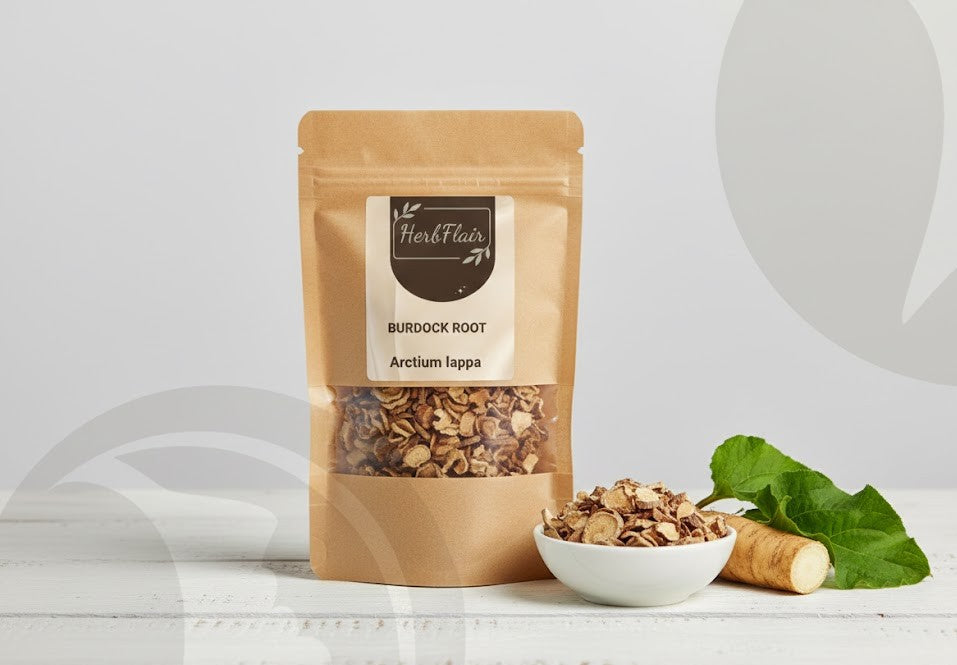 Burdock Root Premium Dried | Arctium Lappa