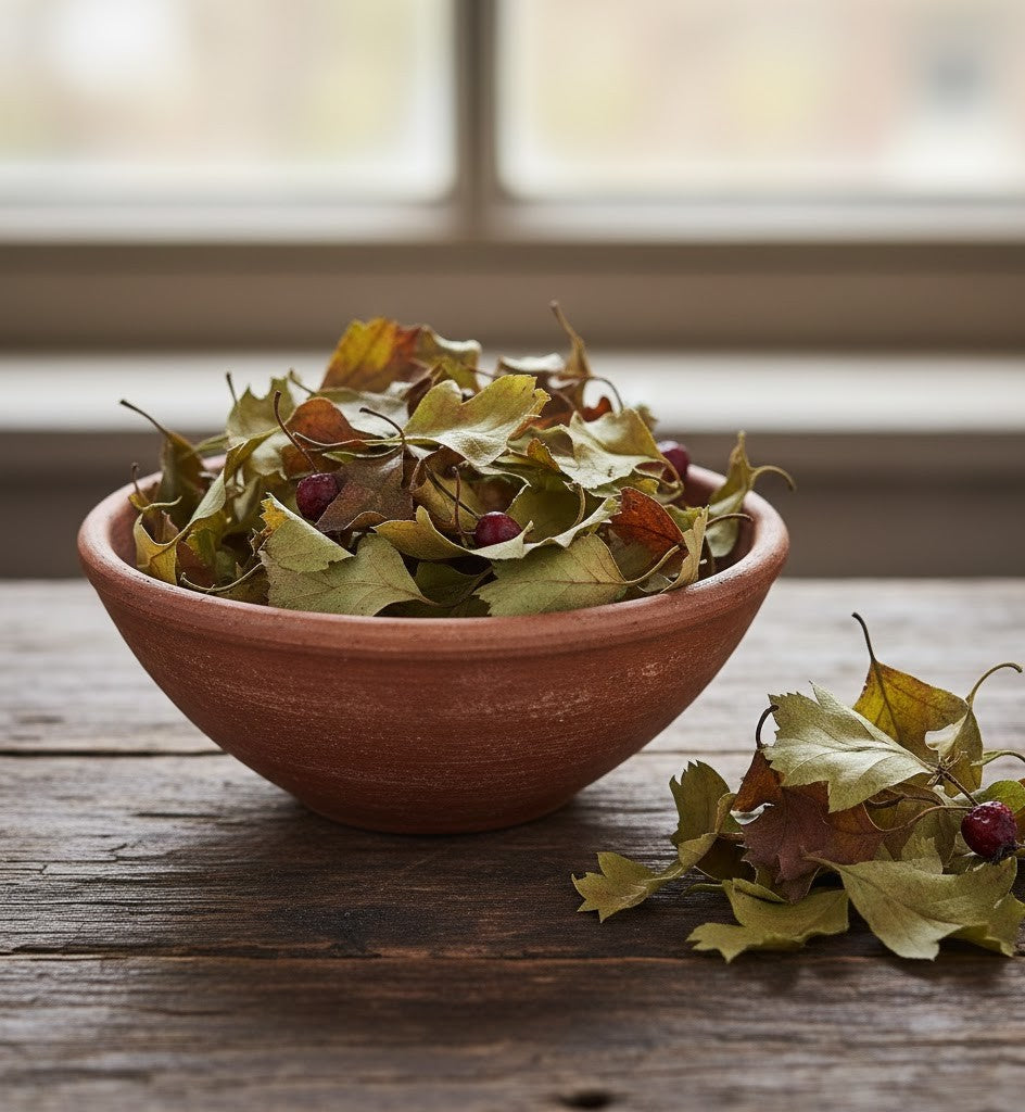 Hawthorn Leaves – Premium Dried | Crataegus monogyna
