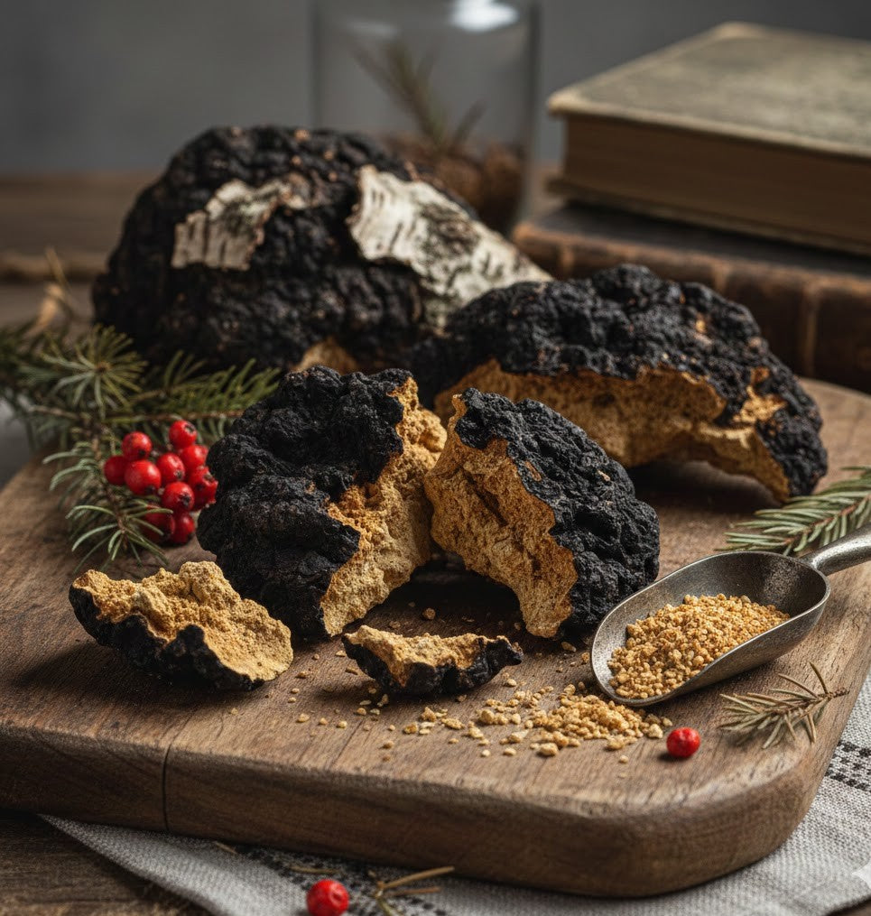 Chaga Mushroom  Premium Dried | Inonotus Obliquus