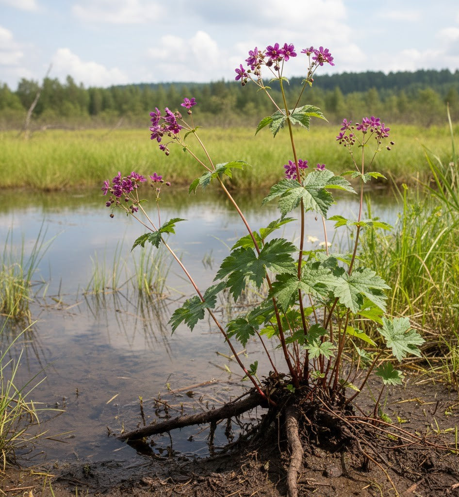 Marsh Cinquefoil Root Premium Dried | Comarum Palustre