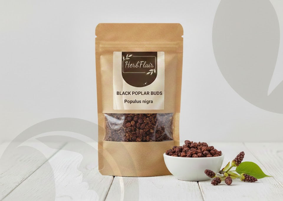Black Poplar Buds Premium Dried - Populi Gemmae  | Organic Botanical