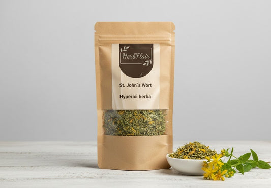 St. John's Wort Premium Dried - Hyperici Herba | Organic Botanical